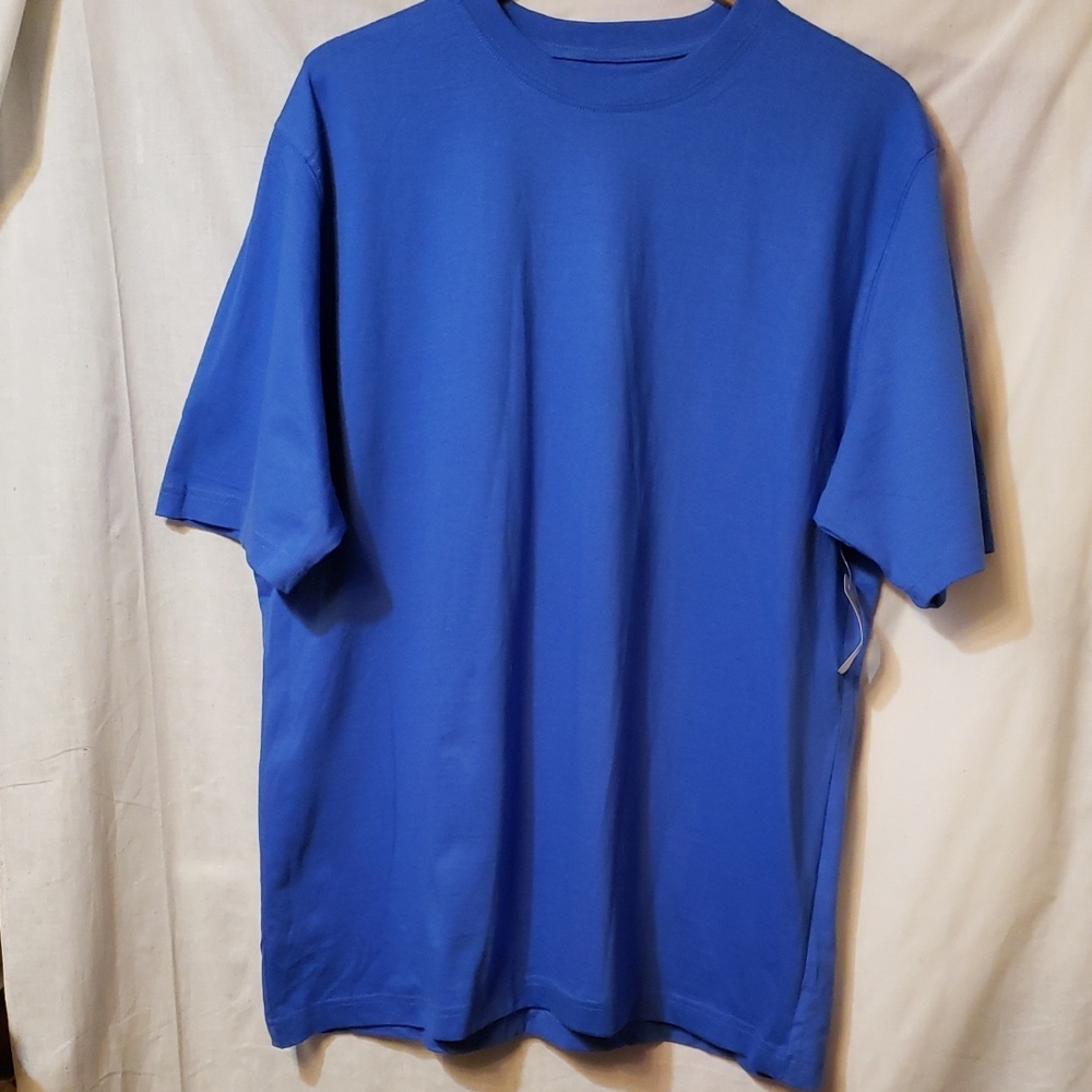 Medium Blue Short Sleeve Men's Tee
